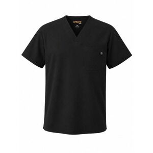 NWT Urbane Performance Men's 3XL Black V-Neck Medical Scrub Top 9154 Stretch